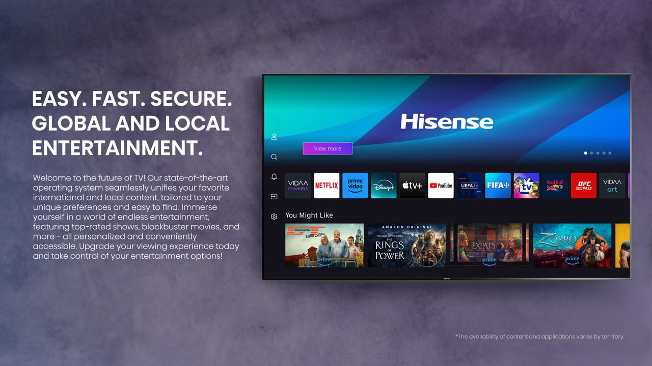 Hisense 65" U8N Mini-LED ULED 4K TV