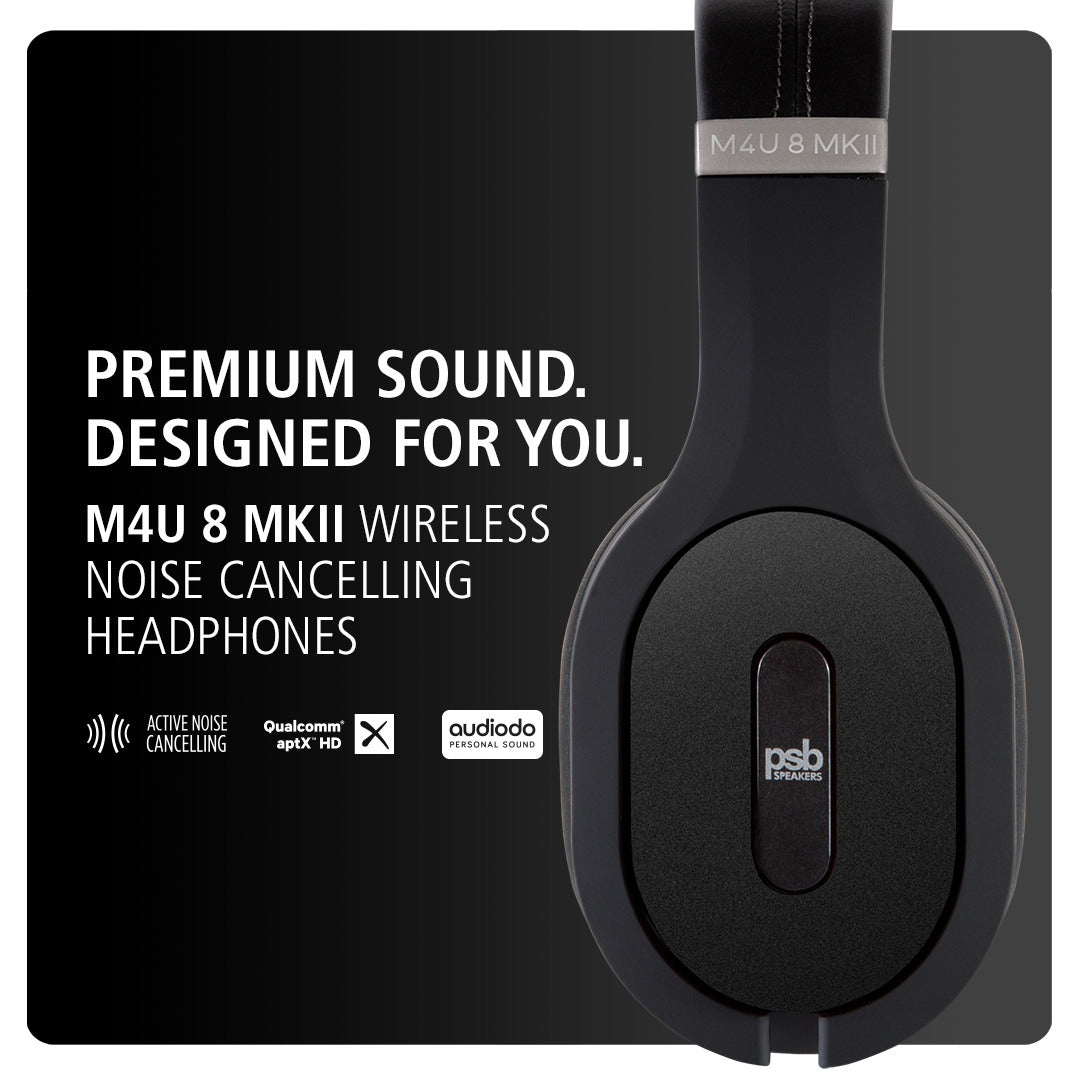 PSB M4U 8 MKII – Wireless NC Headphones